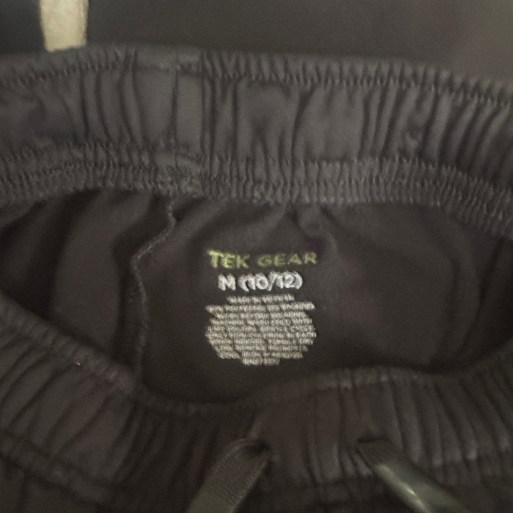 Tek Gear Men's Black Joggers